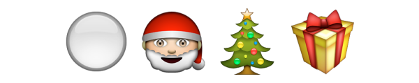 Эмодзи новый год
