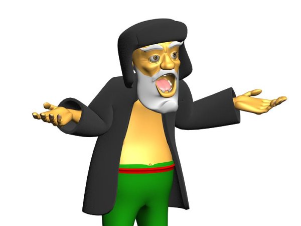 Смайлик старик