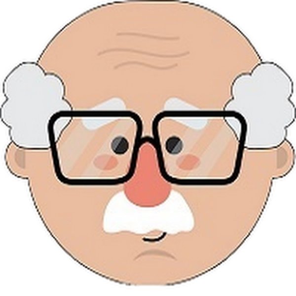 Стикер старик