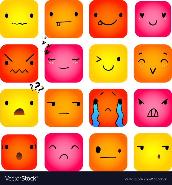 Квадратный смайлик