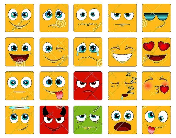 Эмоции квадратные
