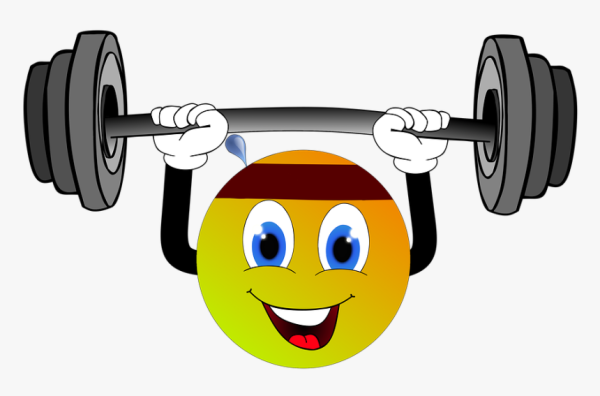 Смайлик спортсмен