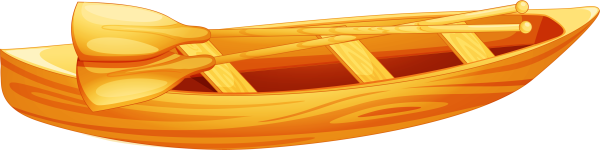 Лодка на прозрачном фоне