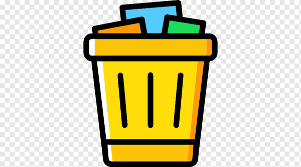 Значок мусорного бака