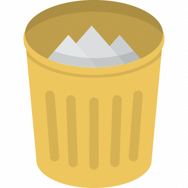 Мусорная корзина иконка