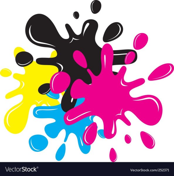 Декор в виде Кляксы