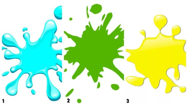 Цветные Кляксы для детей