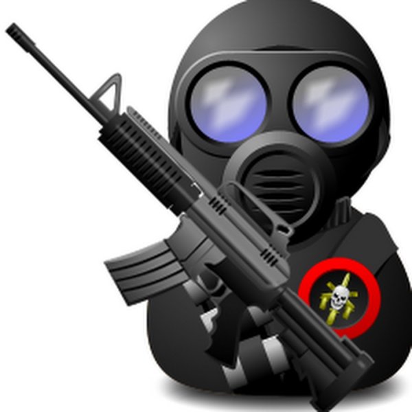 Смайлик с автоматом