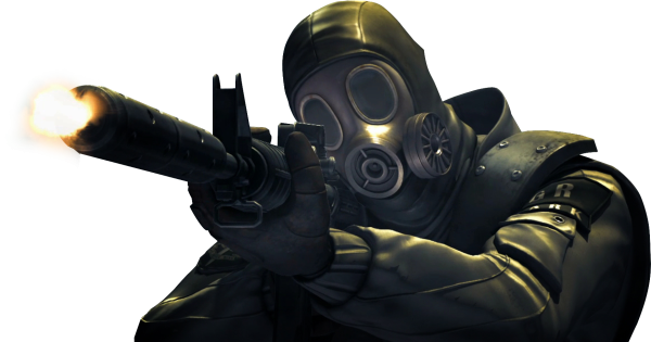 Персонаж кроссфаер на прозрачном фоне