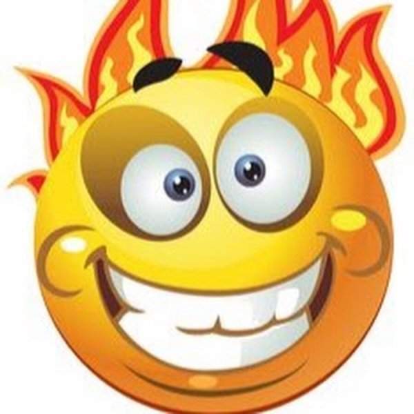 Горячий смайлик
