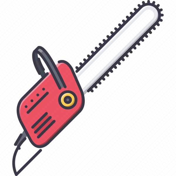 Бензопила пиктограмма