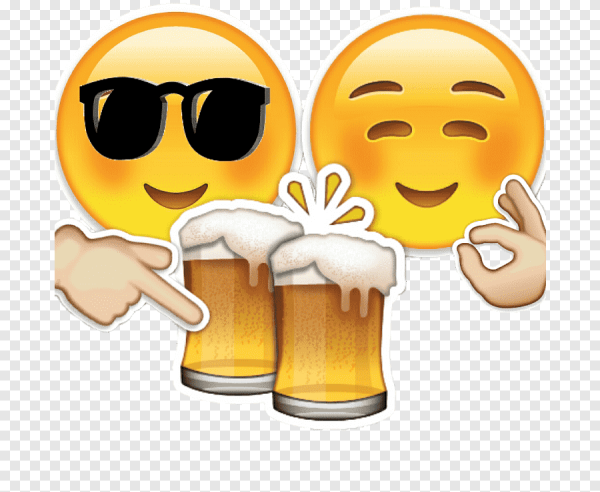 Смайлики алкогольные