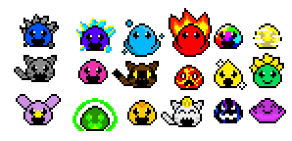 Надпись СЛАЙМ ранчер без фона