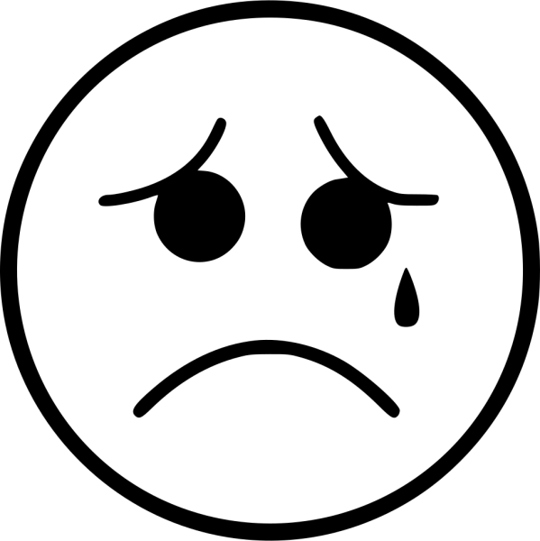 Смайлик палец вниз