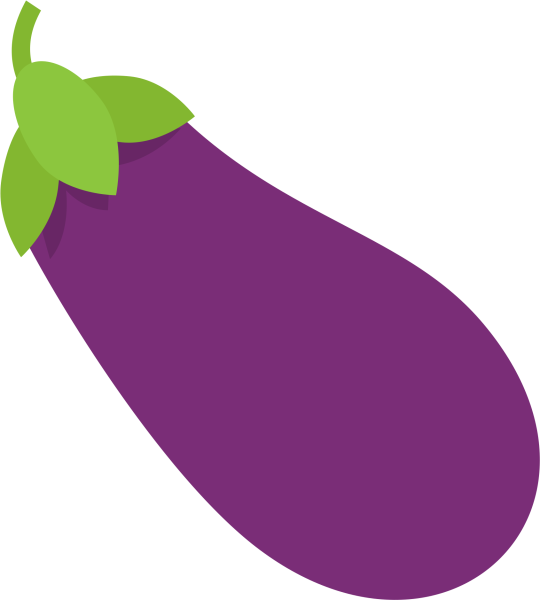 Смайл баклажан