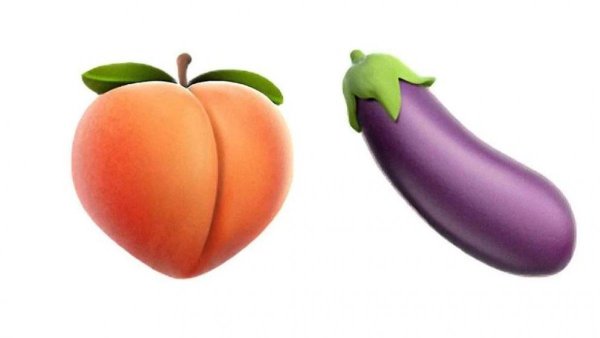 Баклажан и персик