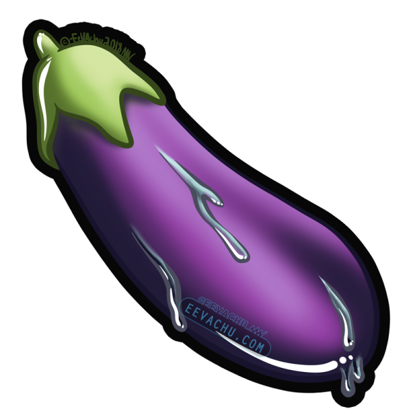 Баклажан в виде члена