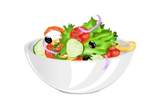 Стикер салат