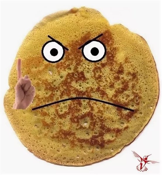 Блинчик с глазами