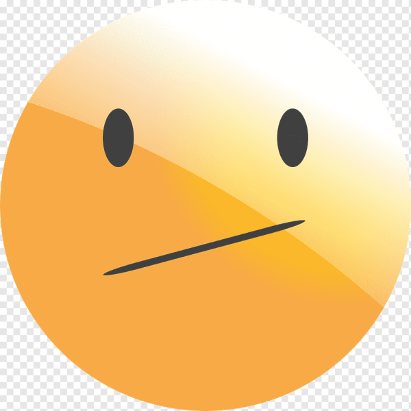 Безразличный смайлик