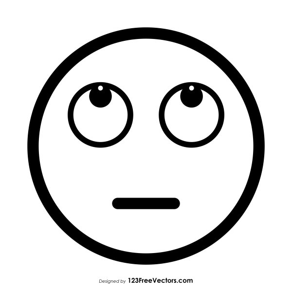 Смайлик равнодушный