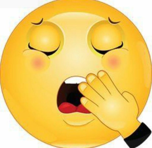 Скучный смайлик