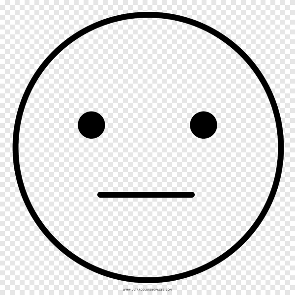 Нейтральный смайлик