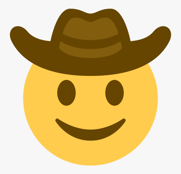 ЭМОДЖИ В ковбойской шляпе