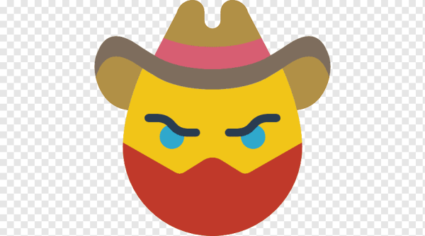 Смайлик ковбой