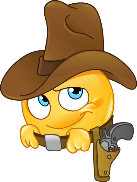 ЭМОДЖИ В ковбойской шляпе