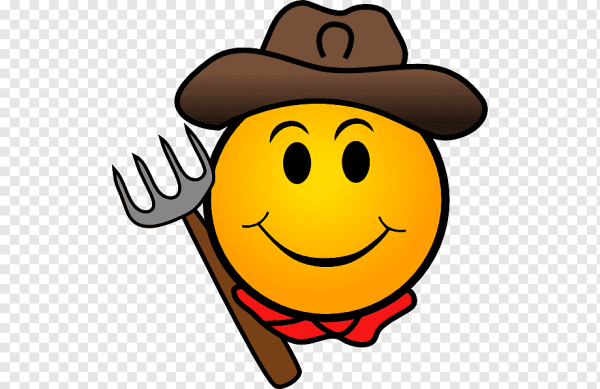 Смайлик в шляпе