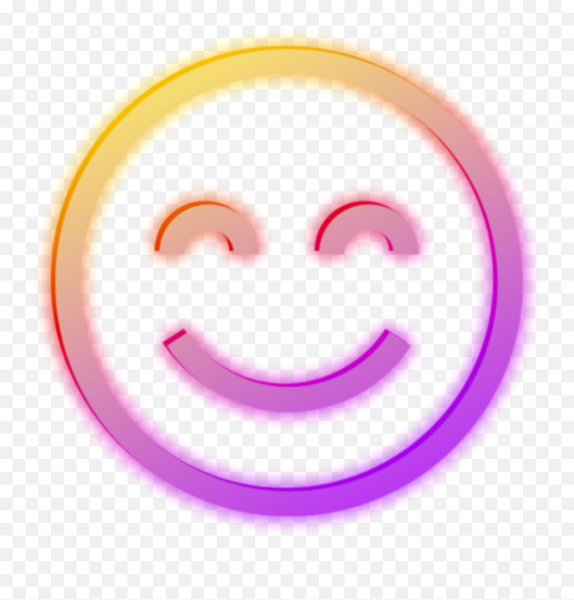 Неоновые рожицы