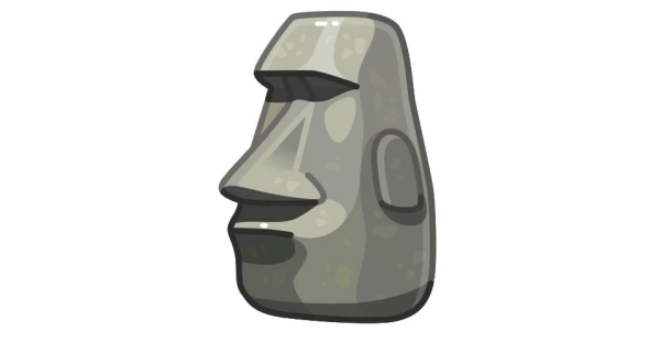 Моаи Стоун ЭМОДЖИ