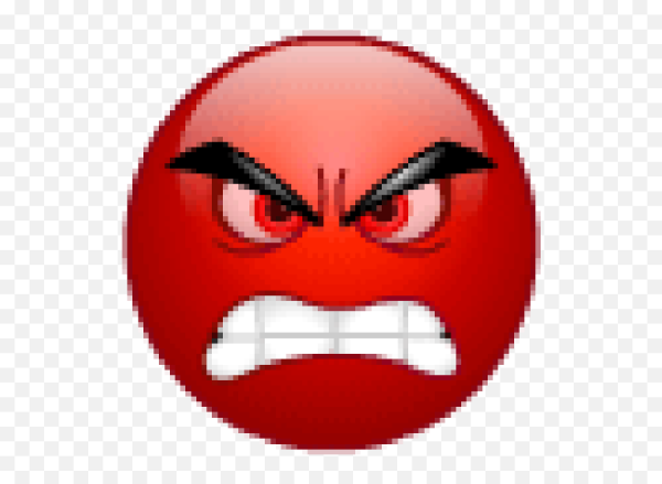 Смайлик злость