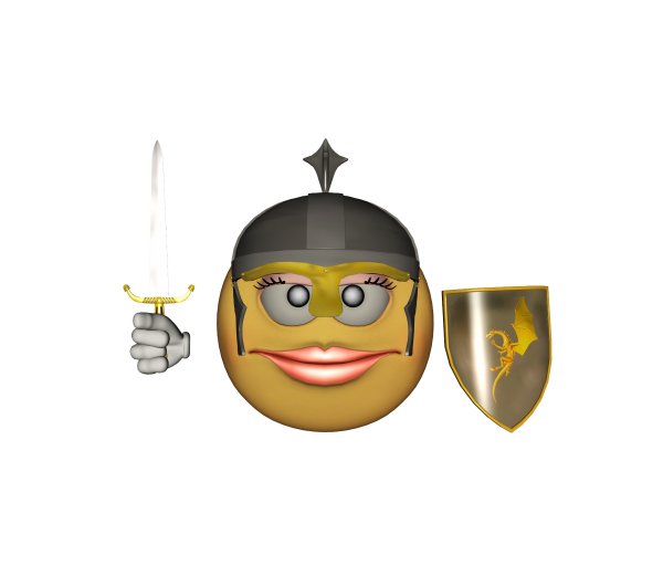 Смайл в военной форме