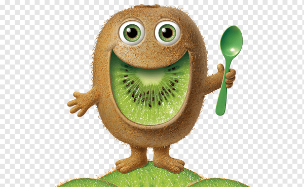 Киви фрукт с глазами