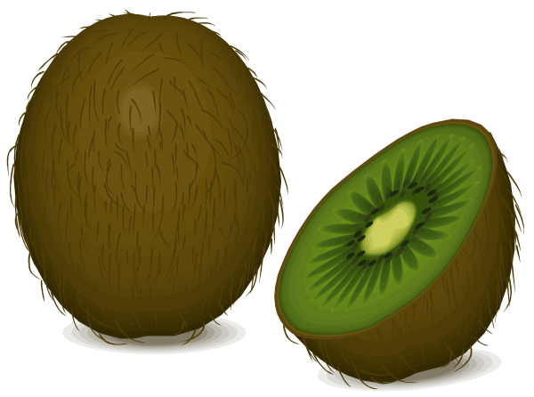 Мультяшный фрукт киви