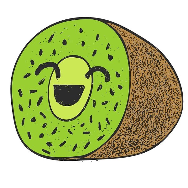 Киви фрукт арт