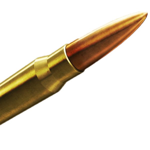 Патроны на белом фоне