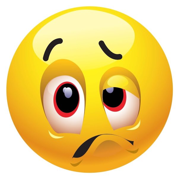 Снежный смайлик