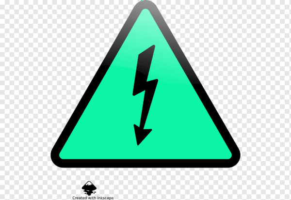 Знак электричества молния