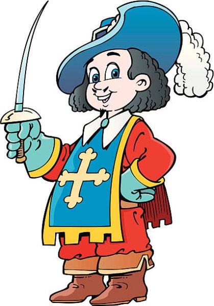 Мушкетеры мультяшные