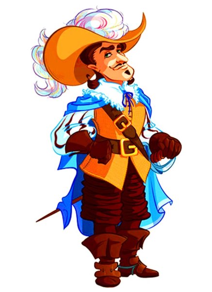 Д'Артаньян иллюстрации