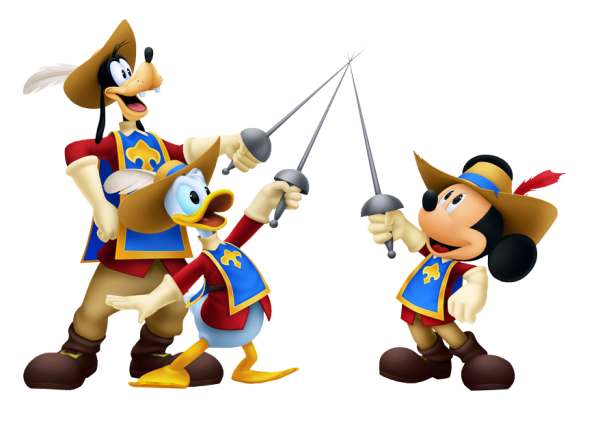 Три мушкетера мушкетера мультик