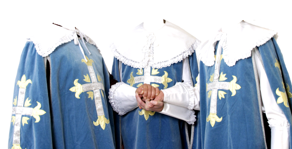 Мушкетерский плащ 17 века