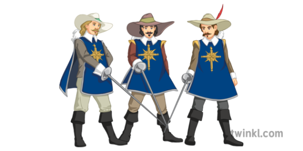 Три мушкетёра дети мушкетёров