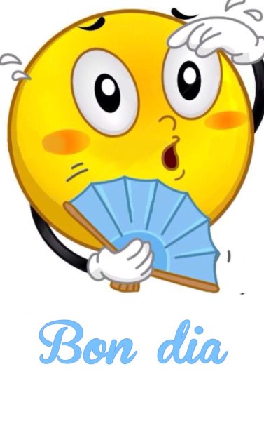 Смайлик очень жарко