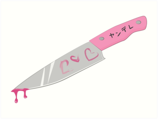 Стикер с ножом