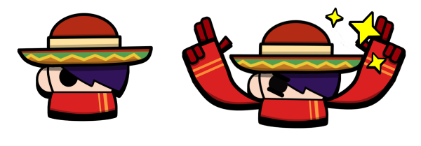 Значки Браво старс молниеносный Эдгар