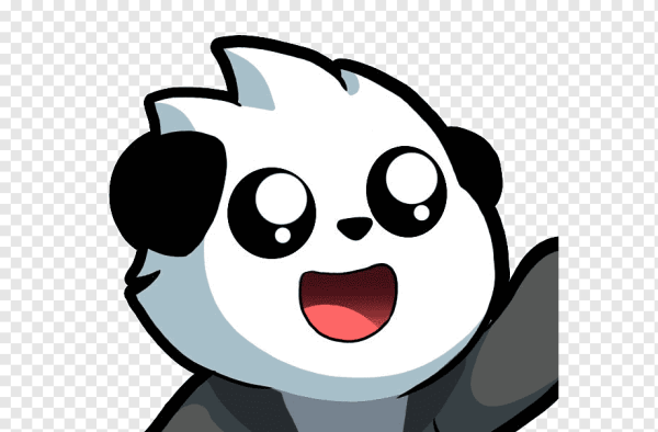 Панда мультяшная аниме